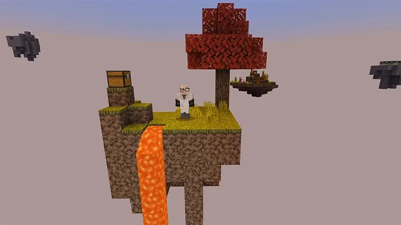 Скриншот Skyblock с привидениями №1