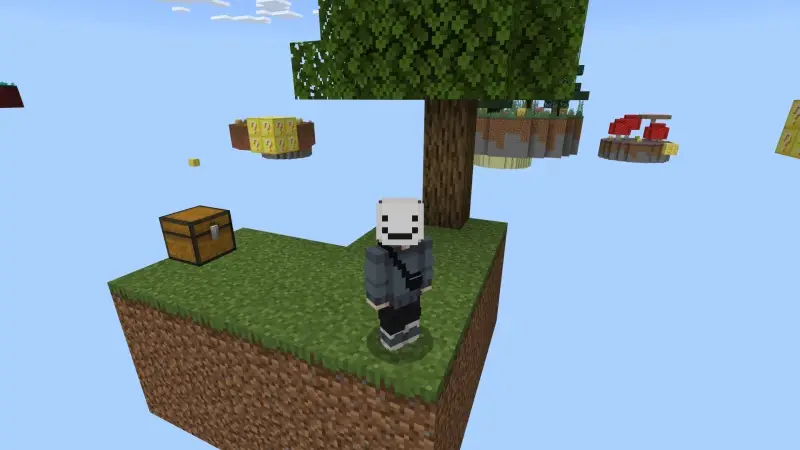 Скриншот Классический Skyblock на удачу №2