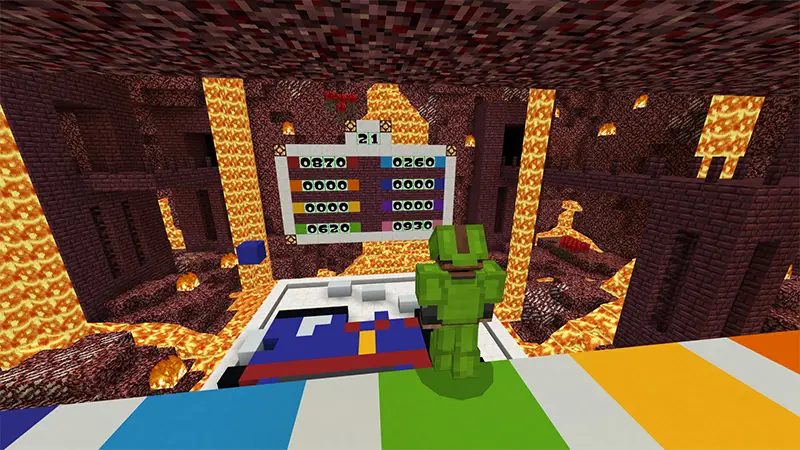 Скриншот Падающие пиксели №3