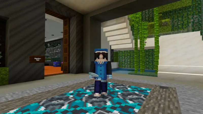 Скриншот Современный зимний особняк №1