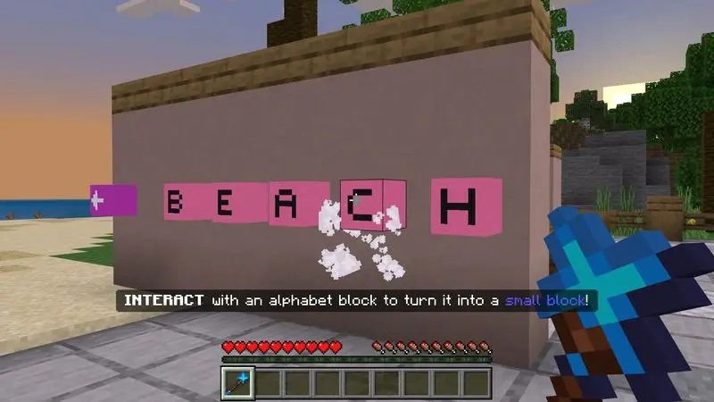 Скриншот Дополнение «Буквенные блоки» №5