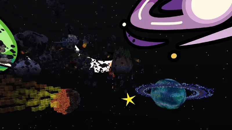 Скриншот Skyblock: космическая станция №5