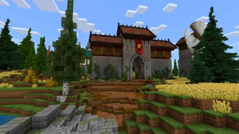 Скриншот Милая горная деревня №1