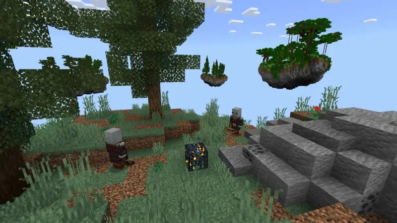 Скриншот Улучшенный один блок №4