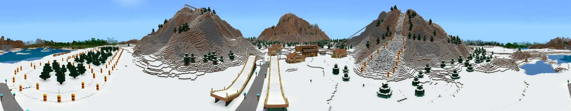 Лыжный спорт panorama