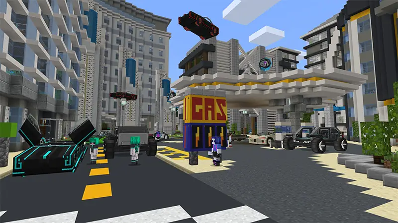 Скриншот Футуристический автосалон №3