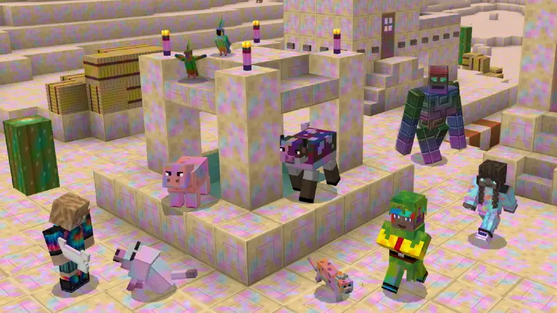 Скриншот Набор текстур «Тай-дай» №4