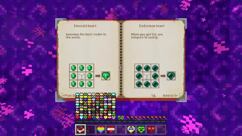 Скриншот Авторские сердца Skyblock №6