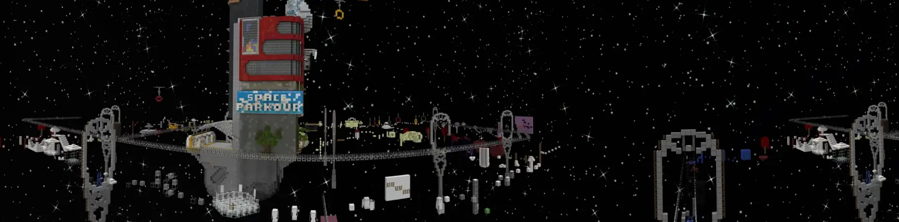 Космический паркур panorama