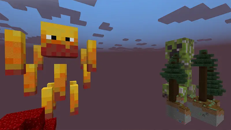 Скриншот Skyblock: гигантские мобы №2