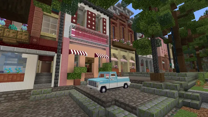 Скриншот Маленький городок с железной дорогой №1