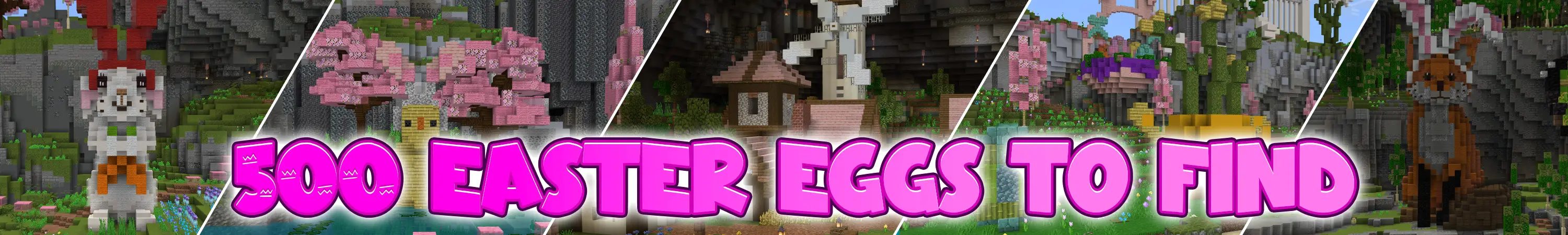 Охота за пасхальными яйцами panorama