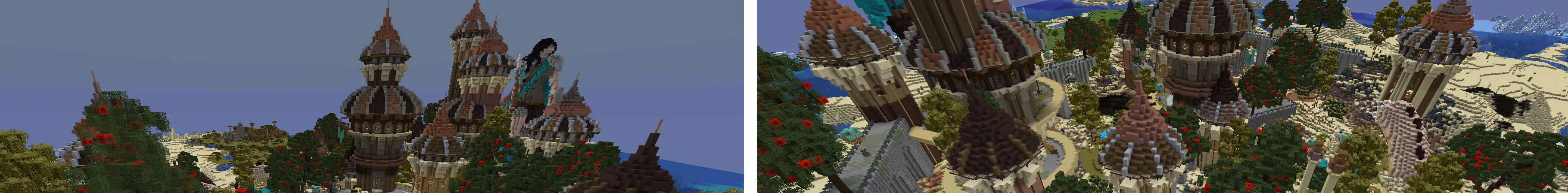 Дворец в пустыне panorama