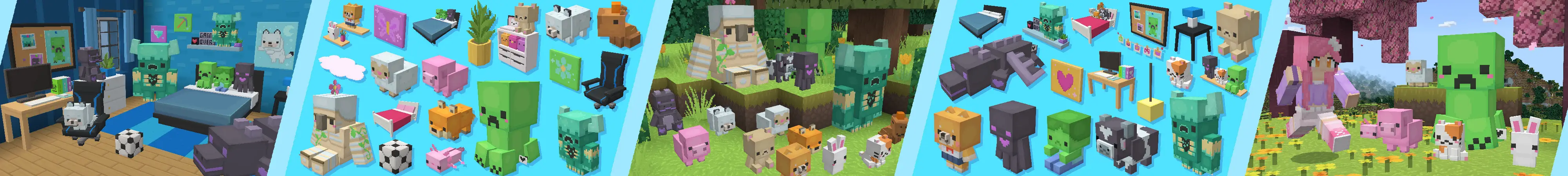 Набор «Плюшевые мобы» panorama