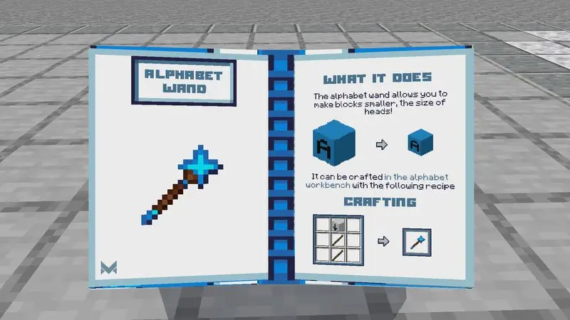 Скриншот Дополнение «Буквенные блоки» №3