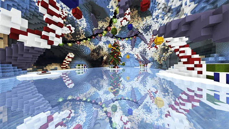 Скриншот Поиск кнопки: новогодняя версия №1