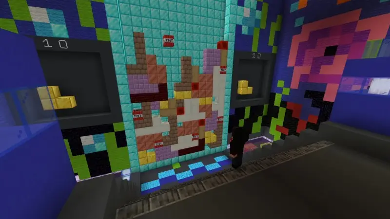 Скриншот Взрывной тетрис №3