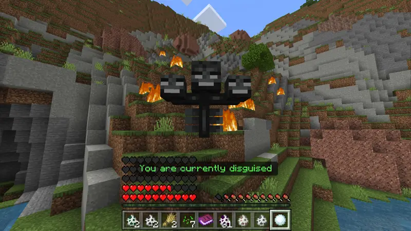 Скриншот СОЗДАНИЕ МАСКИРОВКИ ПОД МОБОВ! №2