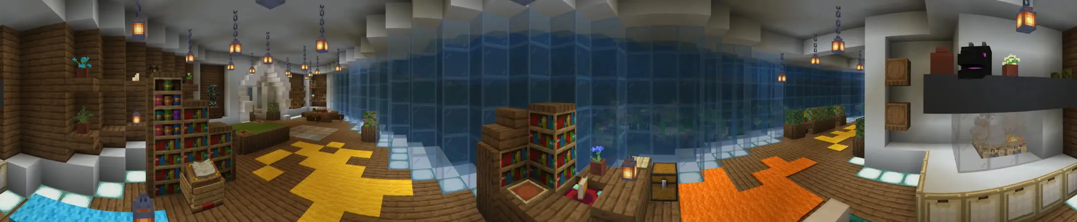 Современная подводная база panorama