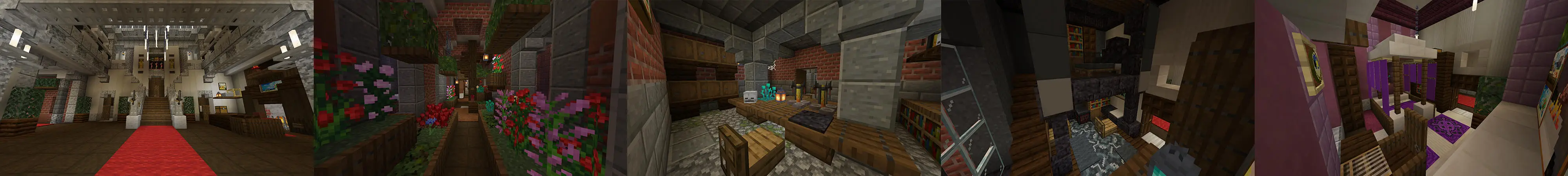 Замок на заснеженном холме panorama