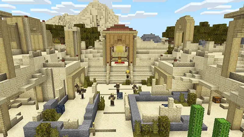 Скриншот Гигантская деревня в пустыне №2