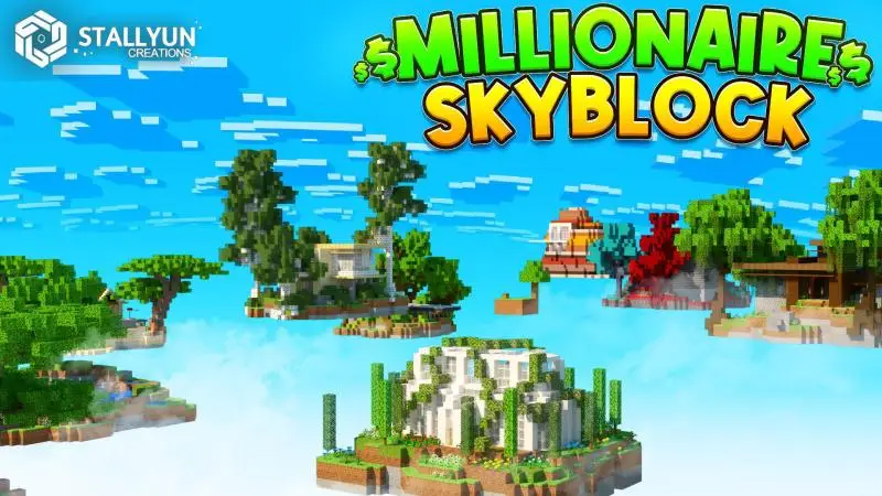 Миллионер в Skyblock