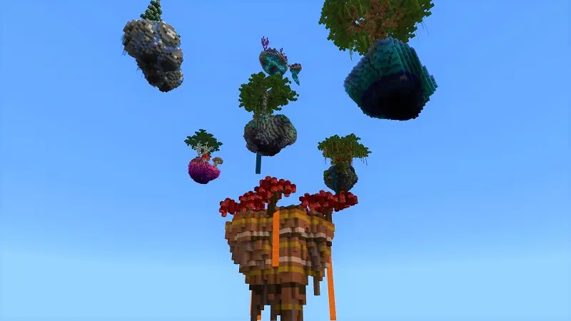 Скриншот Игра Skyblock в подземелье №3