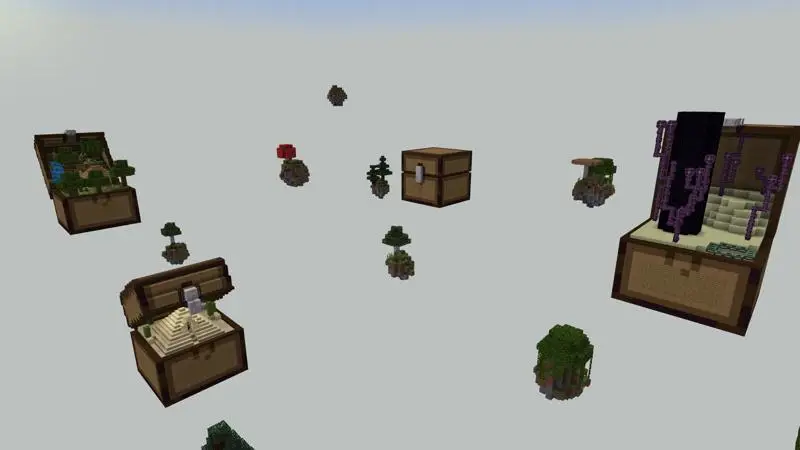 Скриншот Skyblock: сундуки №4