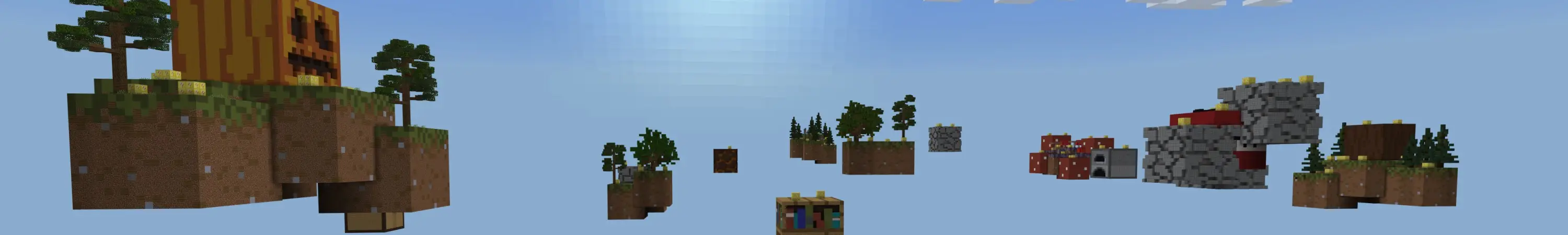Skyblock на удачу — размер XL panorama