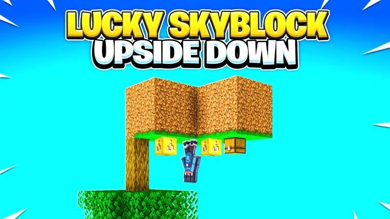 Skyblock удачи вверх тормашками