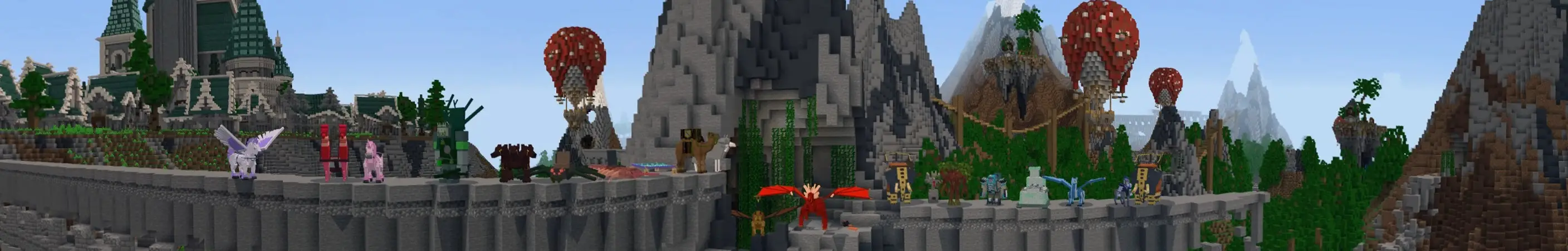 Рыцари и драконы panorama