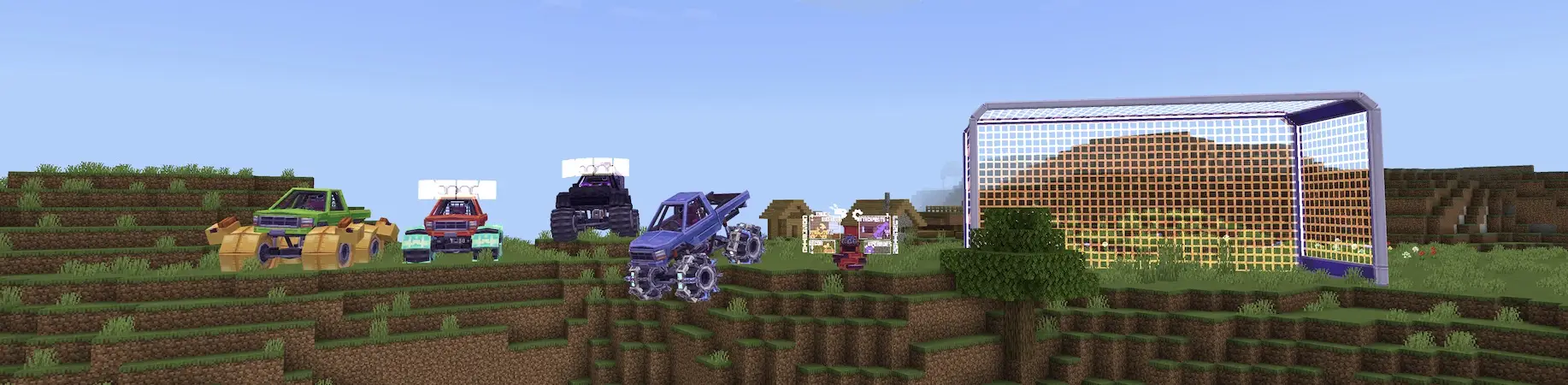 Дополнение Monster Trucks panorama