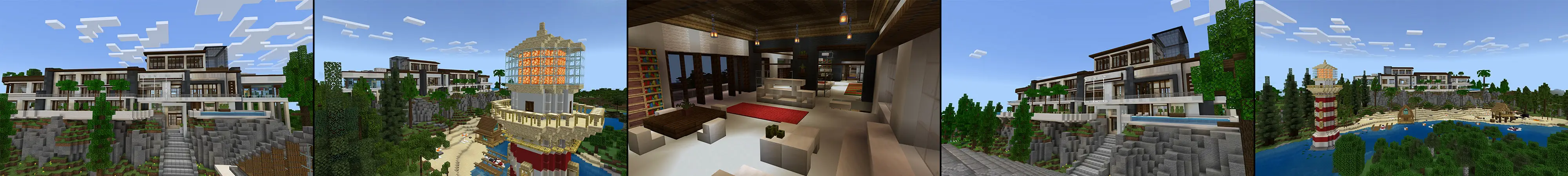 Особняк современного миллионера panorama