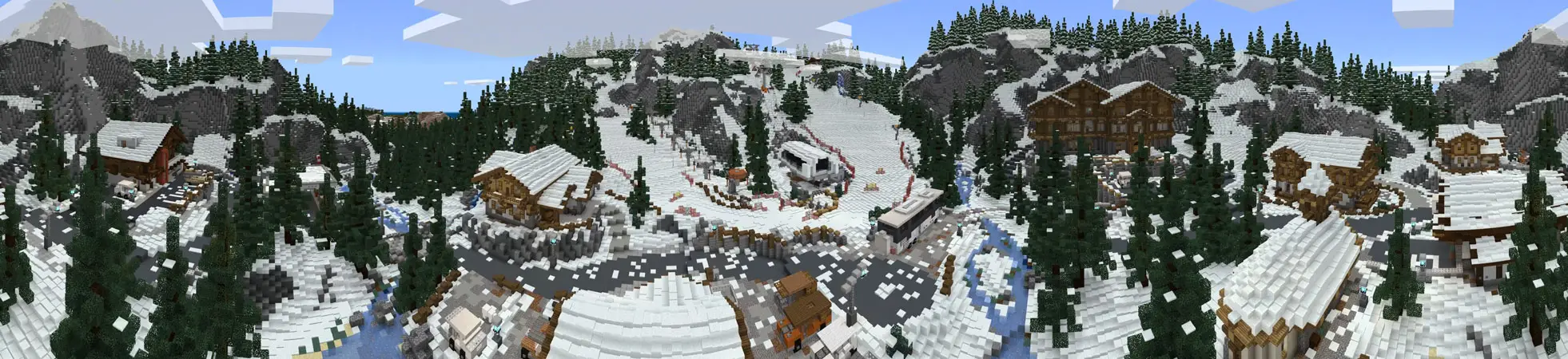 Унтервизенталь — альпийский городок panorama