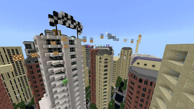 Скриншот Небесный город: паркур №1