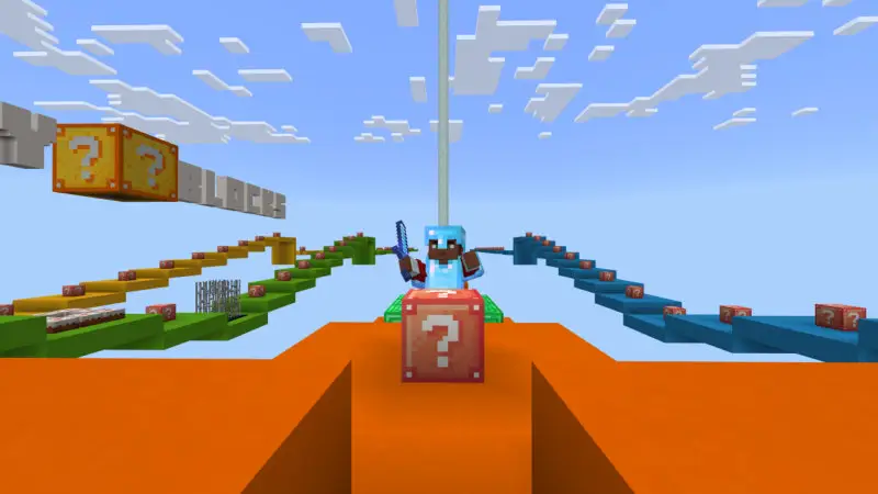 Скриншот Гонка блоков удачи №4