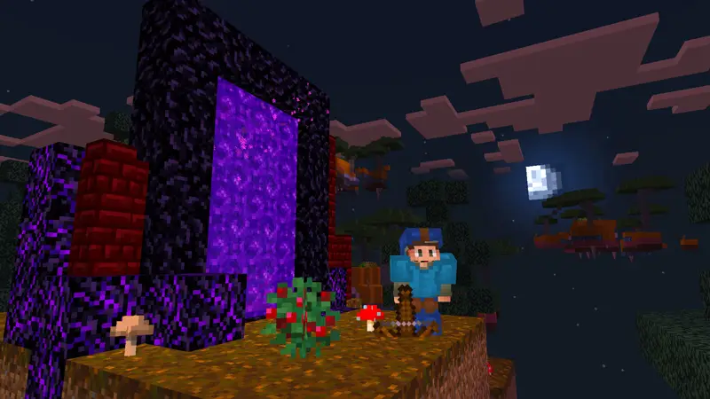 Скриншот Классическая игра Skyblock №5