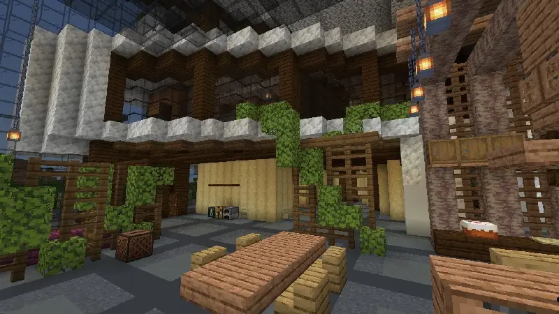 Скриншот Современный коттедж в лесу №5