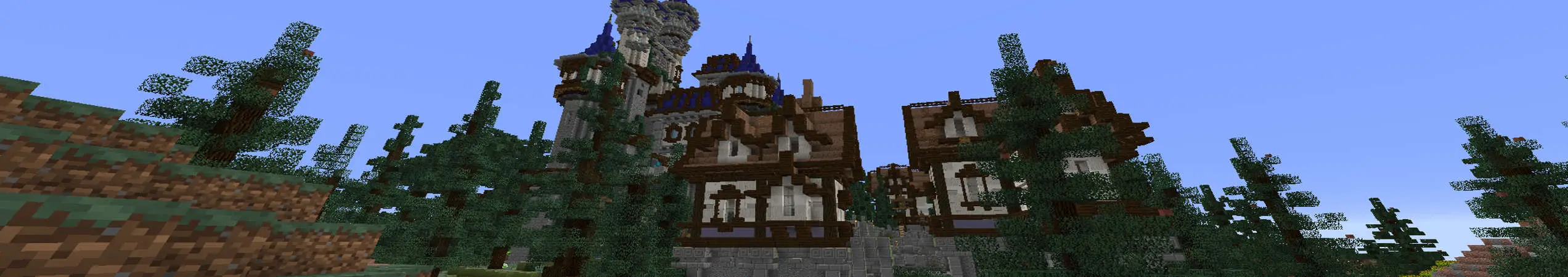 Мощный замок panorama