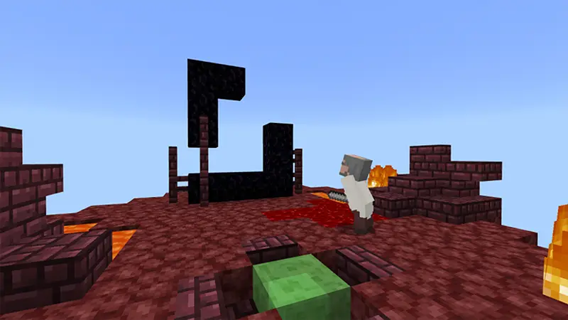 Скриншот Skyblock: батуты №5