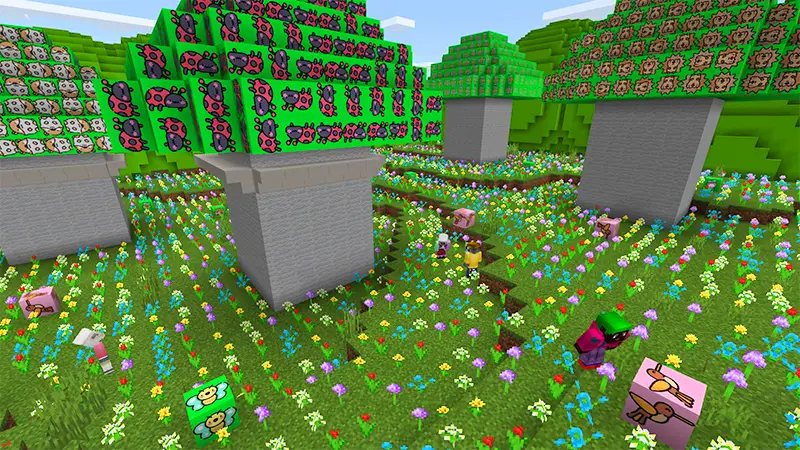 Скриншот Блоки-животные №3