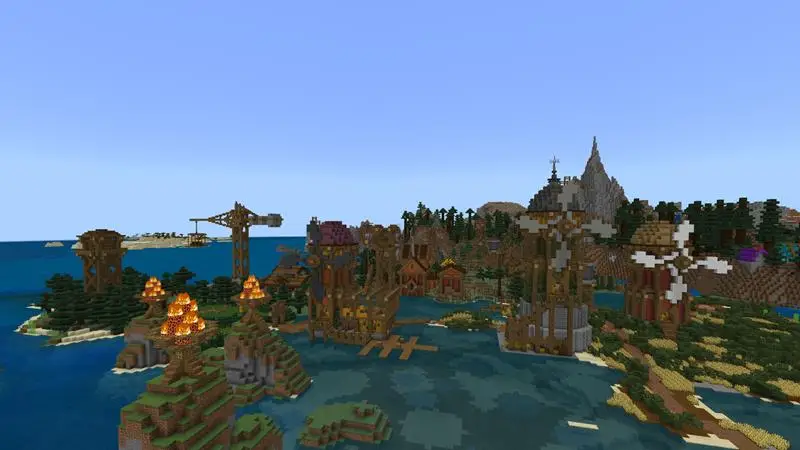 Скриншот Исключения Minecraft: вода наносит урон №1