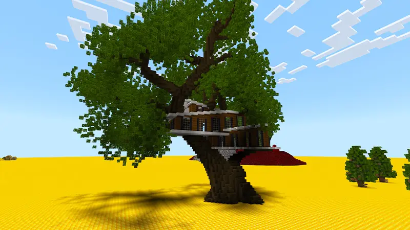 Скриншот Плоский мир с блоками удачи! №3