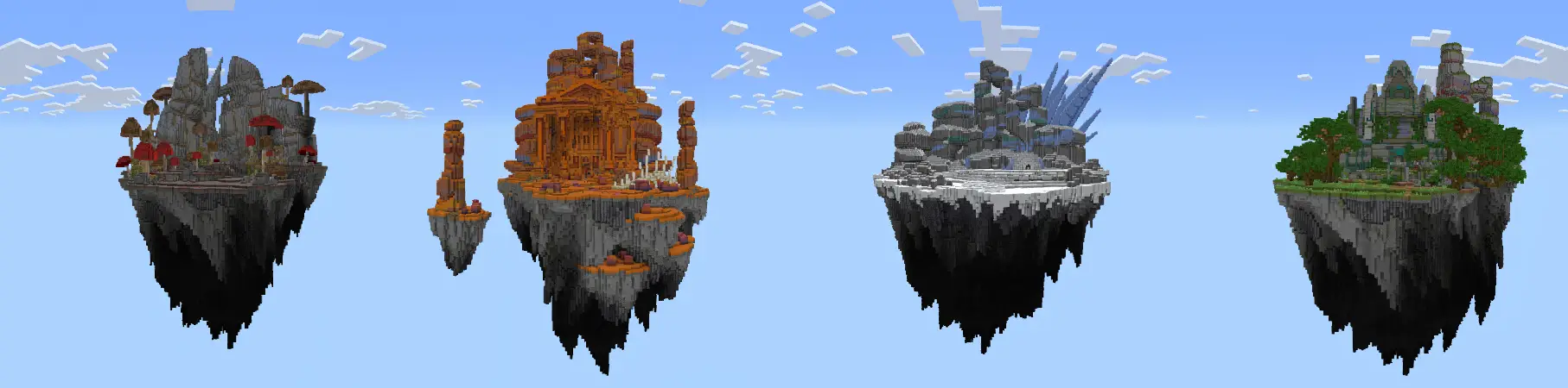 Skyblock panorama
