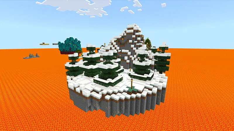 Скриншот Один блок: лава №5