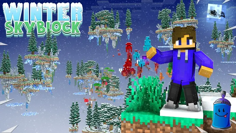 Skyblock: зима