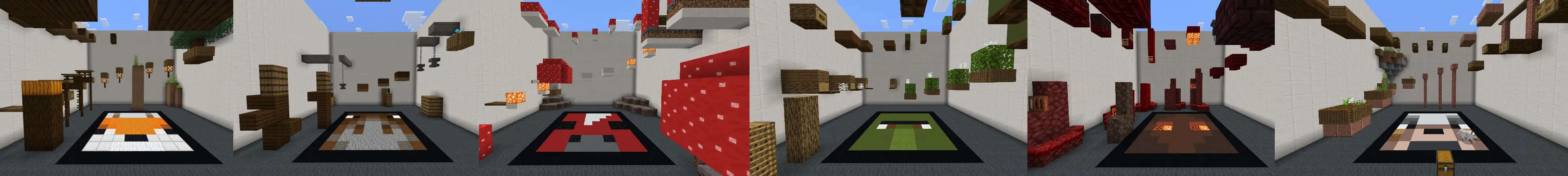 Мобы-паркурщики panorama