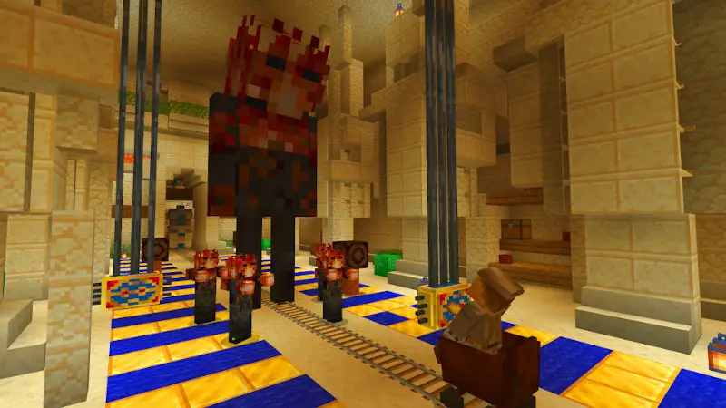 Скриншот Вагонетка зомби: месть фараона №2