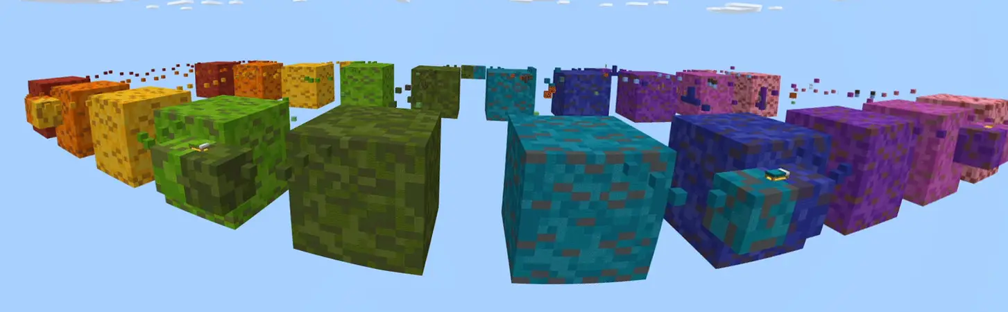 Радужный паркур panorama