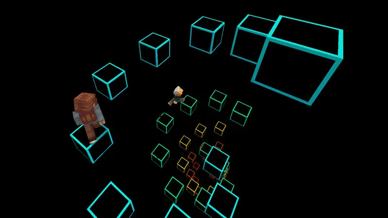 Скриншот Неоновый паркур №1